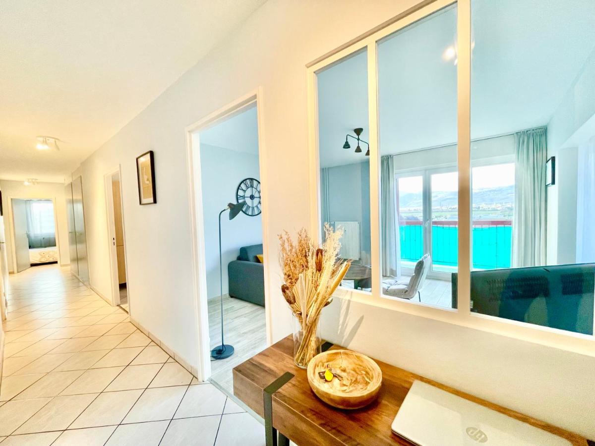 Colmar - La Cigogne - Balcon - Vue Degagee - Netflix - Wifi Fibre - Parking Gratuit - Quartier Populaire Apartment Ngoại thất bức ảnh