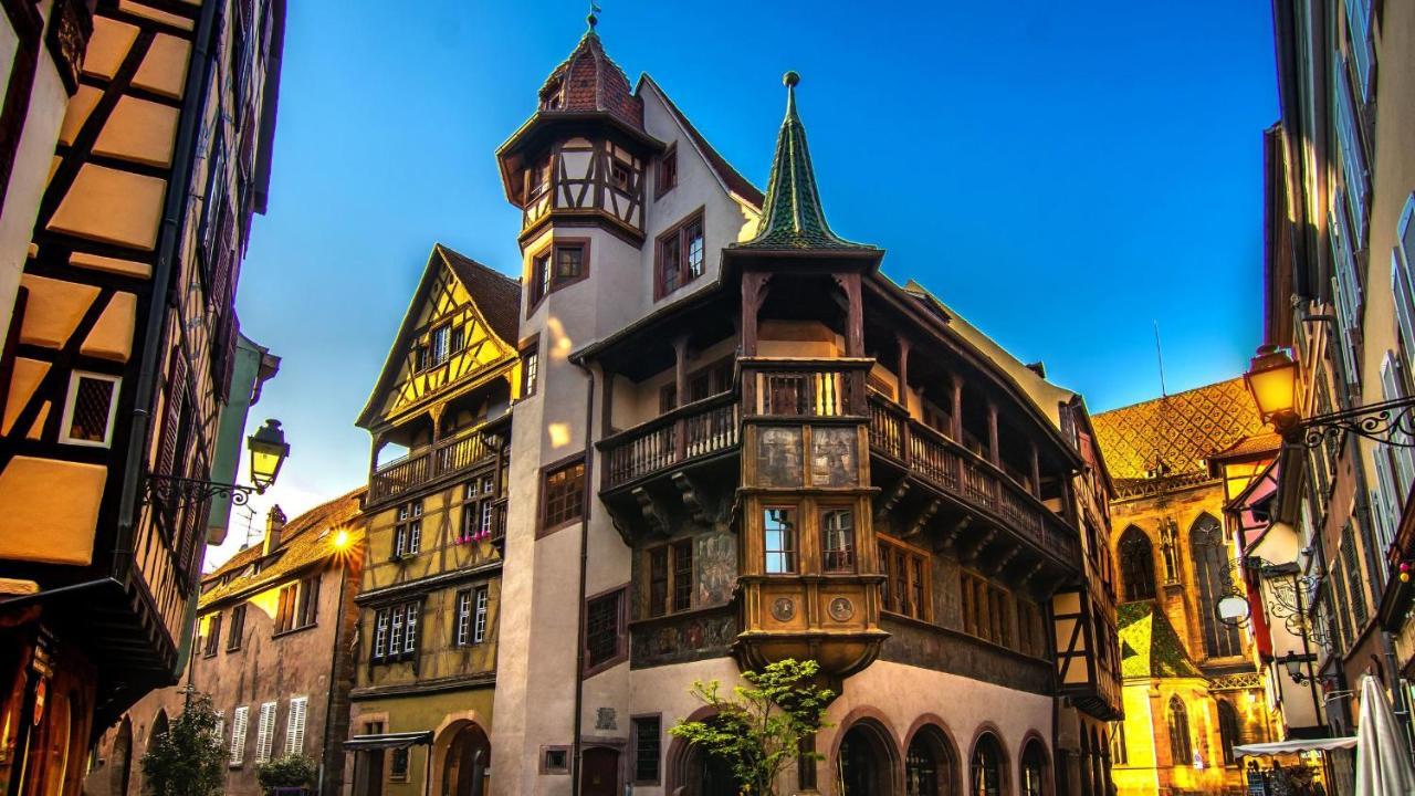 Colmar - La Cigogne - Balcon - Vue Degagee - Netflix - Wifi Fibre - Parking Gratuit - Quartier Populaire Apartment Ngoại thất bức ảnh